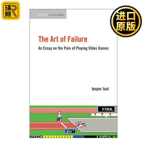 英文原版 Art of Failure 失败的艺术 探索电子游戏中的挫败感 杰斯珀·尤尔 英文版 进口英语原版书籍