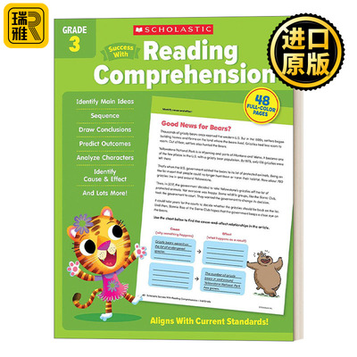 Scholastic Success with Reading Comprehension Grade 3 全彩版 学乐成功系列阅读理解练习册 三年级