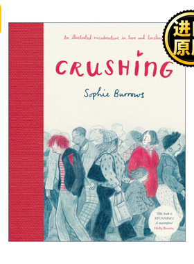 Crushing 暗恋 爱与孤独的不幸冒险 Sophie Burrows 精装绘本 V&A年度插画奖