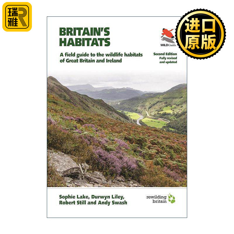 英文原版 Britain's Habitats 英国栖息地 大不列颠及爱尔兰野生动物栖息地野外指南 全新修订版 英文版 进口英语原版书籍