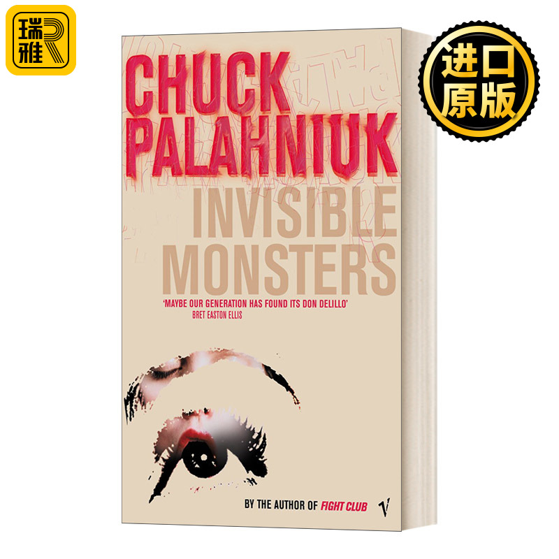 英文原版小说 Invisible Monsters隐形怪物恰克帕拉尼克英文版 Chuck Palahniuk进口英语原版书籍