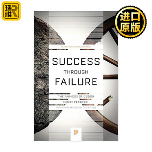 进口英语原版 Success through 成功 悖论 设计 Failure 英文原版 书籍 日用器具进化史作者亨利·波卓斯基 英文版 走出失败