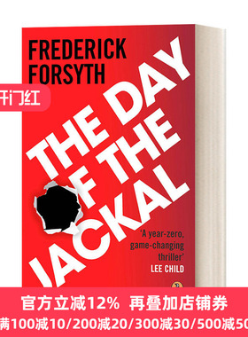 英文原版小说 The Day Of The Jackal 豺狼的日子 弗·福赛斯 英文版 Frederick Forsyth 进口英语原版书籍