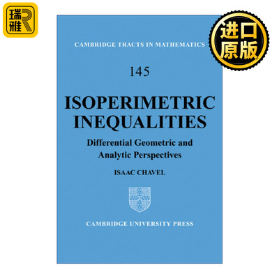 Isoperimetric Inequalities 等周不等式 剑桥数学丛书系列