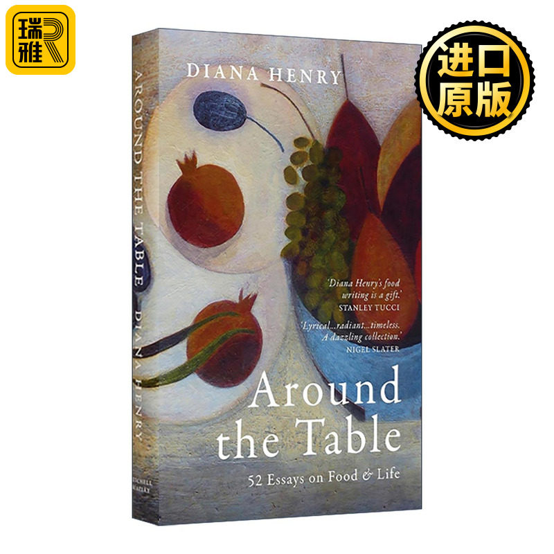 英文原版 Around the Table 餐桌周记 52篇关于美食与生活的随笔 精装 英文版 进口英语原版书籍
