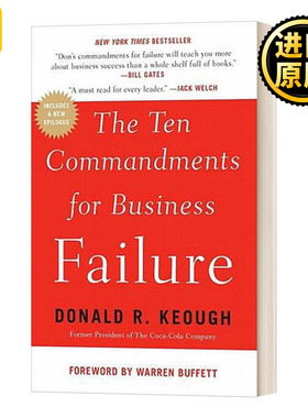 The Ten Commandments for Business Failure 商业失败的十诫 英文原版