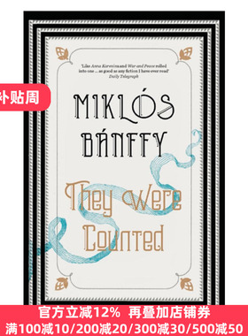 英文原版 They Were Counted 1 The Transylvania Trilogy