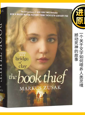 偷书贼 英文原版 The Book Thief 电影原著小说 Markus Zusak 马库斯苏萨克 全英文版正版原著包邮进口英语书籍 搭麦田里的守望者