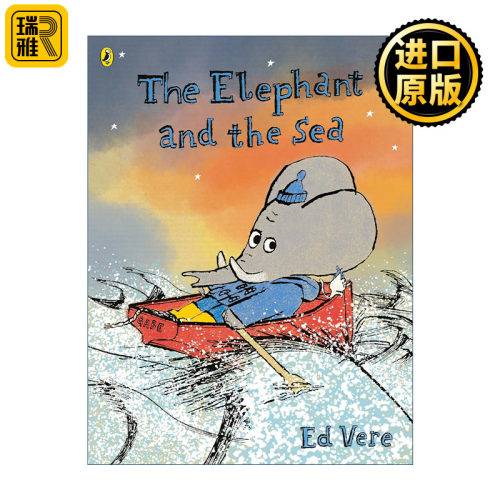 The Elephant and the Sea 大象与大海 艾德·维尔Ed Vere最新绘本