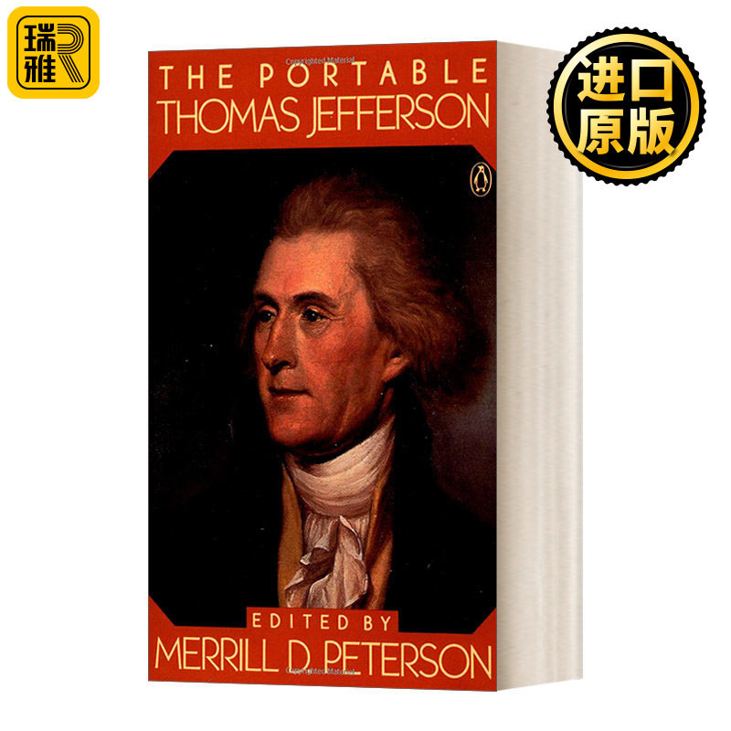 The Portable Thomas Jefferson (Portable Library) 企鹅便携图书馆 托马斯·杰斐逊