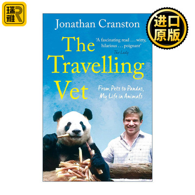 英文原版 The Travelling Vet 环球动物大拯救 一名兽医的诊疗记录 乔纳森·克兰斯顿 英文版 进口英语原版书籍