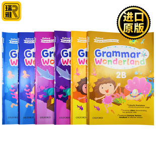 Oxford Grammar 配视频 3年级6册 附答案 OUP 英文原版 少儿英语分级练习教材 牛津小学英语语法练习册1 Wonderland