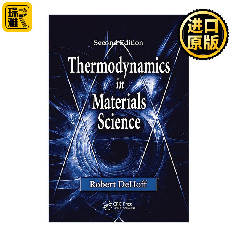 英文原版 Thermodynamics in Materials Science 材料科学中的热力学 第2版 精装 英文版 进口英语原版书籍