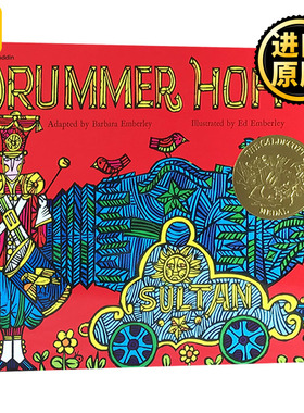 正版 Drummer Hoff鼓手霍夫 凯迪克金奖儿童绘本