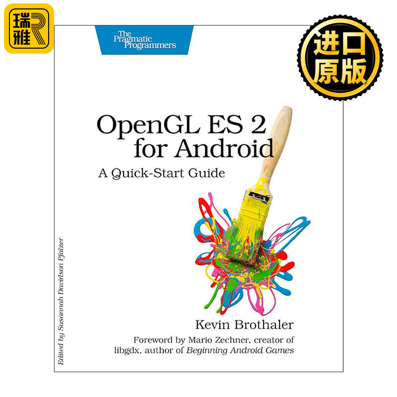 英文原版 OpenGL Es 2 for Android OpenGL ES应用开发实践指南 博泽勒尔Kevin Brothaler 英文版 进口英语原版书籍