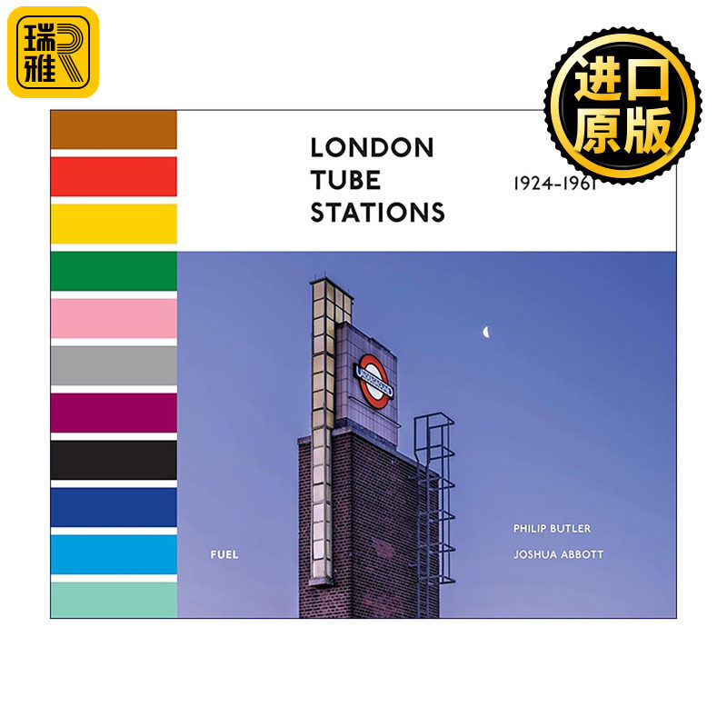 英文原版 London Tube Stations 1924-1961 伦敦地铁站 人文景观摄影作品集精装 英文版 进口英语原版书籍