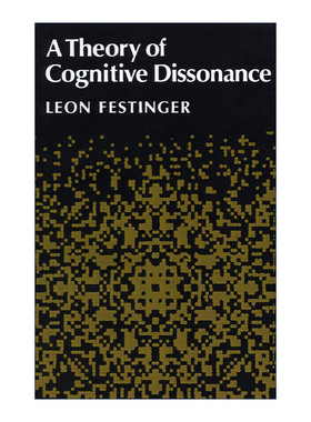 正版 A theory of cognitive dissonance 英文原版 进口英语书籍