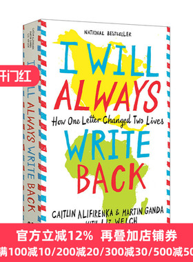 英文原版 I Will Always Write Back 远方的来信 青少读物 兰斯指数709L 英文版 Martin Ganda、Caitlin Alifirenka进口英语原版书