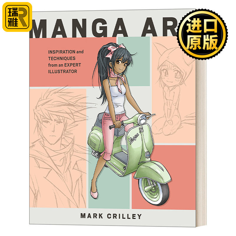 英文原版 漫画艺术 来自专业插画家的灵感和技巧 美国著名漫画家 英文版 进口英语原版书籍