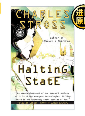 Halting State 停机状态 惊悚科幻小说 雨果奖得主Charles Stross
