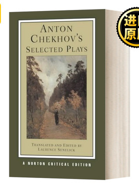 英文原版 Anton Chekhov's Selected Plays 安东·契诃夫戏剧选集 诺顿文学解读系列 Norton Critical Editions 进口英语原版书籍