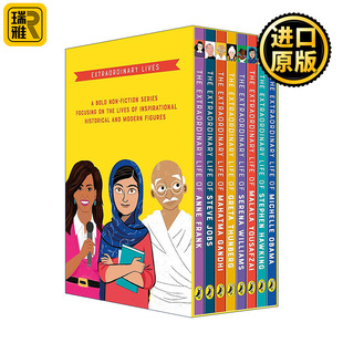 Extraordinary 英文原版 Lives Set 进口英语书籍 Box 正版