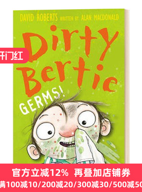脏男孩波迪第2辑 细菌 英文原版 Germs! Dirty Bertie 全英文版 Alan MacDonald 进口原版英语书籍