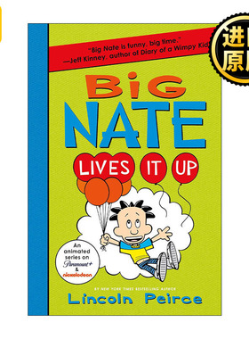 Big Nate Lives It Up 大内特7 章节书漫画小说