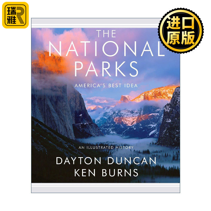 The National Parks 北美国家公园全纪录 官方纪念册 摄影图集 PBS纪录片 精装收藏版