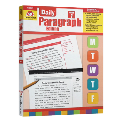 Daily Paragraph Editing Grade 7 TE 每日练习系列 段落编辑 七年级 完整版