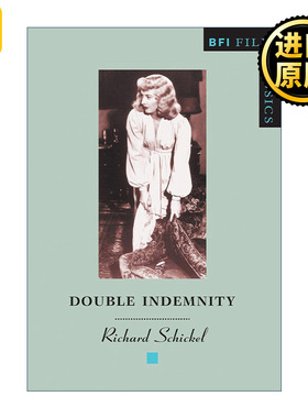 Double Indemnity 比利·怀尔德 双重赔偿 英国电影学会BFI经典电影细读系列