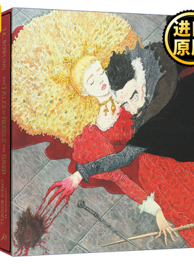 诗翁彼豆故事集 插画版 豪华礼盒精装 英文原版 The Tales of Beedle the Bard Illustrated Edition 哈利波特系列外传 英语书籍