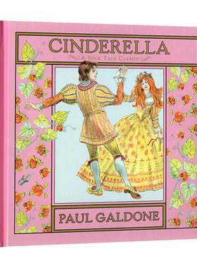 灰姑娘 英文原版 Cinderella Folk Tale Classics 精装绘本 民间传说经典 英文版 Paul Galdone 进口英语原版书籍