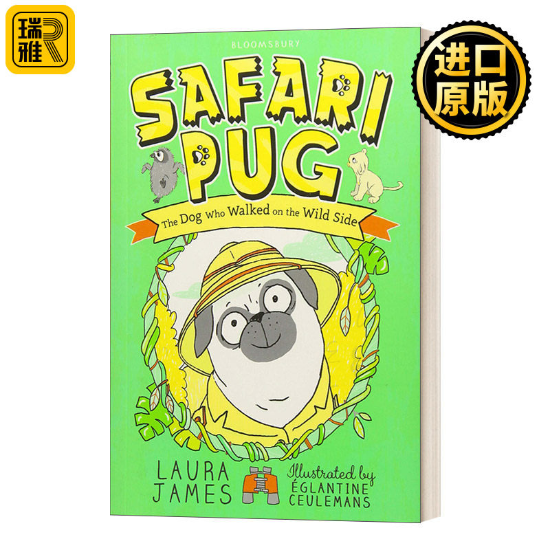 Safari Pug 游猎的哈巴狗 英文原版儿童绘本