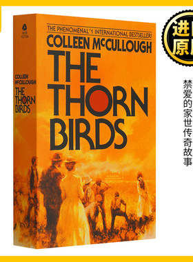 荆棘鸟 英文原版 The Thorn Birds 考琳麦卡洛 Colleen MeCullough 经典文学小说畅销书 澳大利亚的飘 全正版原著进口英语书籍
