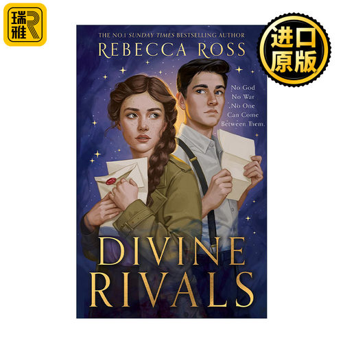 Divine Rivals 神圣对手 魔法信件 丽贝卡·罗斯战时奇幻爱情小说 魔法之河系列作者