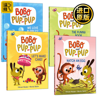 Bobo and Pup-Pup 4 Nicola Slater 英文原版