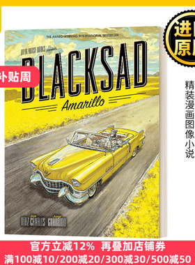 Blacksad Amarillo 布莱克萨德 阿马里洛 精装 Juan Díaz Canales