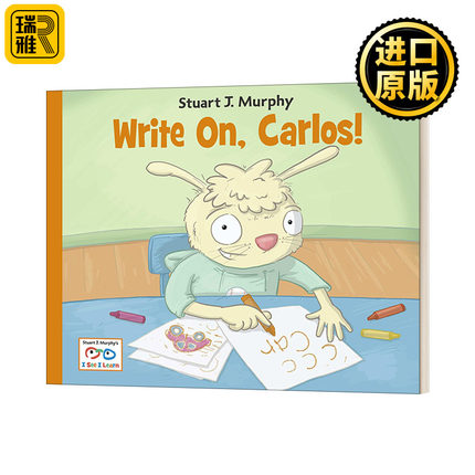 Write On, Carlos! (I See I Learn) 写呀,卡洛斯! 儿童认知启蒙绘本 英文原版