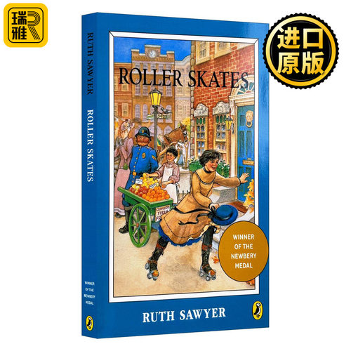 滑轮冰鞋 英文原版 Roller Skates 纽伯瑞金奖 全英文版 Ruth Sawyer 进口原版英语书籍