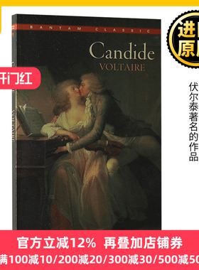 Candide 老实人 英文原版  Voltaire 全英文版纯全英文版正版原著进口英语书籍