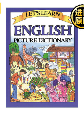 英文原版 Let's Learn American English Picture Dictionary 美式英语图解字典 精装 英文版 进口英语原版书籍