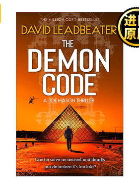 英文原版 The Demon Code 恶魔谜语 特工乔梅森系列2 David Leadbeater畅销惊悚悬疑小说 英文版 进口英语原版书籍