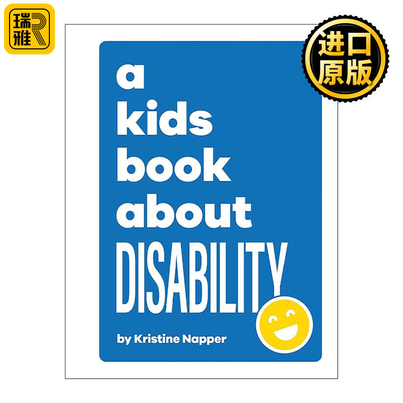 英文原版 A Kids Book About Disability 给孩子的书 残障 正念引导价值观培养 DK科普百科读物 精装 英文版 进口英语原版书籍