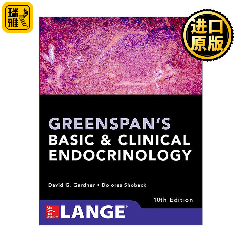 英文原版 Greenspan's Basic and Clinical Endocrinology 基础与临床内分泌学 第10版 英文版 进口英语原版书籍
