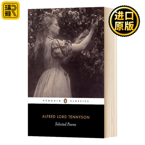 丁尼生诗选 英文原版 Alfred Lord Tennyson Selected Poems 英美文学考研书目 Alfred Lord Tennyson 英文版进口英语原版书籍