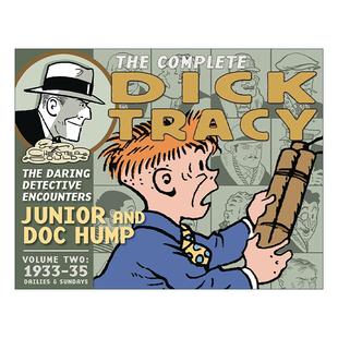 Chester Complete Vol.2 Tracy 英文原版 1935 同名电影原著漫画 Gould 狄克·屈莱西 Dick 卷二 至尊神探完整集 精装 1933 The