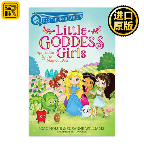 英文原版 Aphrodite & the Magical Box 阿佛洛狄忒与魔法宝盒 小小女神卷7 英文版 进口英语原版书籍