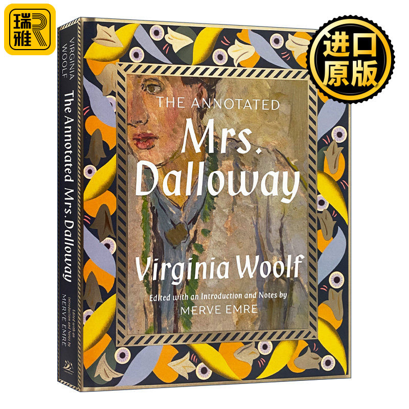 The Annotated Mrs. Dalloway  达洛维夫人 诺顿精装插图注释版 进口英语原版书籍
