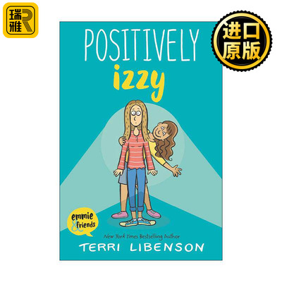 英文原版 Positively Izzy 积极的伊兹 埃米和朋友们系列 中学冒险故事 图像小说 英文版 进口英语原版书籍
